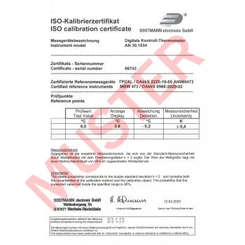 TFA Dostmann LT-102 Wired Thermometer White (30.1034.K)