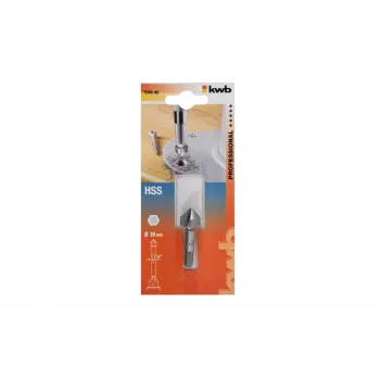 HSS záhlubník KWB 704840, 16 mm, 90°, 3 břity, válcová stopka