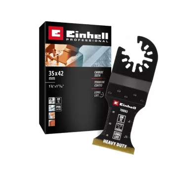 Einhell 708063 ponořovací pilový list HM-TI 35 mm bimetalový příslušenství pro multifunkční nářadí 35 mm (708063)