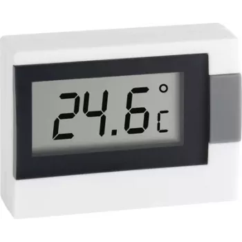 Mini teploměr TFA DOSTMANN, dvojitá stupnice, -30 až +50 °C, bílý 30.2017.02