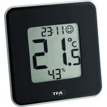 Digitální termo-hygrometr Style TFA Dostmann 30.5021.01, černý (30.010.425)