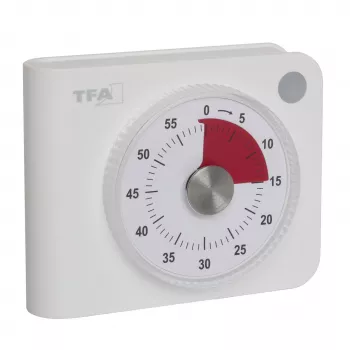 Digitální kuchyňský časovač TFA Dostmann bílý 38.2058.02