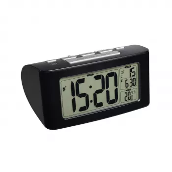 Rádiový budík TFA Dostmann 60.2532.01 černý