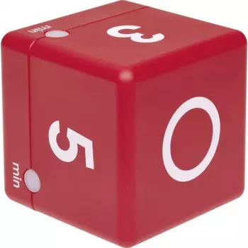 Digitální kostkový časovač TFA Dostmann Timer Cube červený (38.2039.05)
