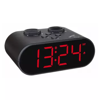 Rádiový budík TFA Dostmann 60.2551.01 černý