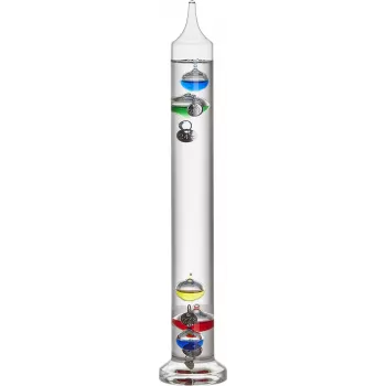 TFA Dostmann Galileo Galilei Liquid Thermometer Transparent 18.1018.01.54