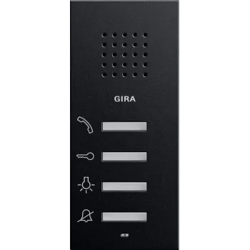 Gira Audio Indoor Station 1250005 Surface-Mounted System 55 Black