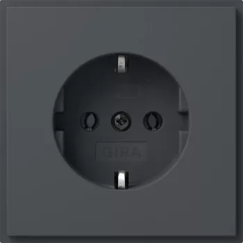 Vložka zásuvky SCHUKO Gira TX_44 418867, antracit