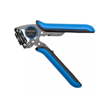 Profesionální lisovací kleště GEDORE CrimpMax 3608150 pro izolované kabelové koncovky a spojky, 0,5-6,0 mm² (AWG 20-10), 230 mm, trapézový lis, ráčna s rychlým uvolněním 3416437