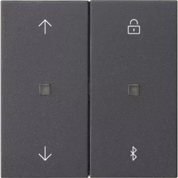 Časový spínač rolet a žaluzií Gira System 3000 Bluetooth, antracit 536728