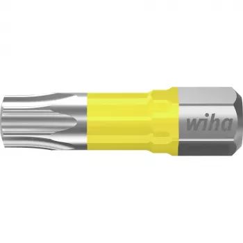 Bit Torx Wiha 42304 T25 x 25 mm, balení 25 ks, šestihranný pohon 1/4 inch, ocel molybden-vanad