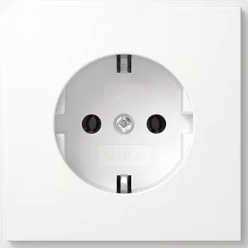 Zásuvka Schuko Gira 418866 TX_44 IP20, čistě bílá