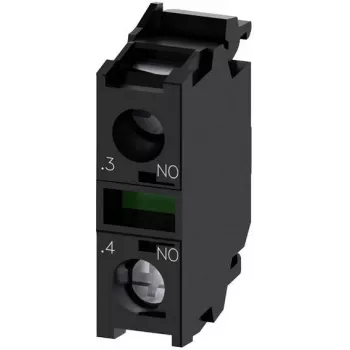 Kontaktní modul SIEMENS SIRIUS ACT 3SU1400-1AA10-1LA0, 1 NO, šroubová svorka, montáž na dno