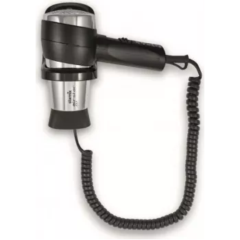 Starmix TFCW 16 Wall-Mounted Hair Dryer Black/Chrome 1600 W 013039