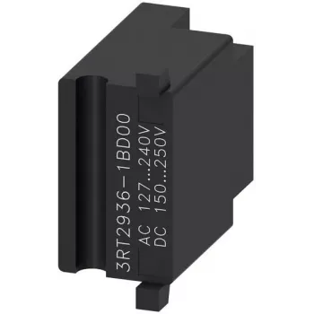 Varistorová přepěťová ochrana Siemens SIRIUS 3RT2936-1BD00 pro stykače 3RT2, 127-240 V AC / 150-250 V DC, zásuvná čelní montáž