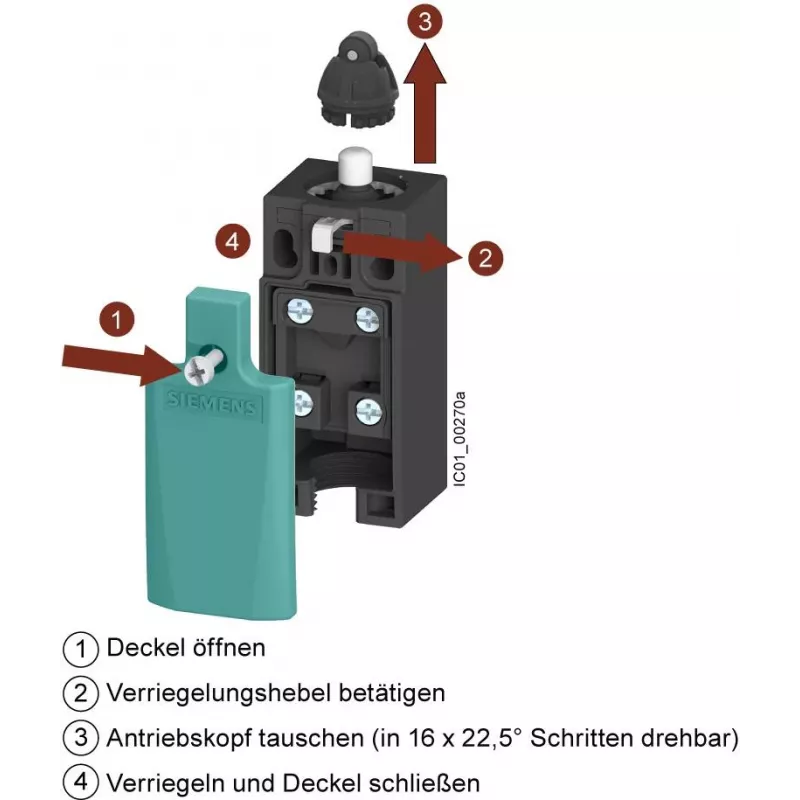 Polohový spínač Siemens 3SE5122-0CA00