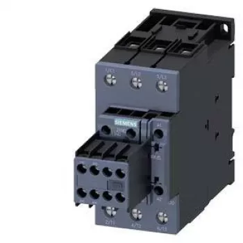 Siemens 3RT2038-1AD04 Contactor, 37kW/400V, 2NO+2NC