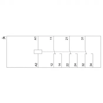 Zásuvné relé Siemens SIRIUS LZX:PT370024 24V DC 3CO 10A