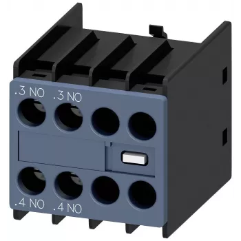 Siemens pomocný kontaktní blok 3RH2911-1HA20, 2 NO, čelní montáž, šroubové svorky