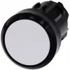 Siemens SIRIUS ACT 3SU1000-0AA60-0AA0 Push Button Front Element, Plastic, White