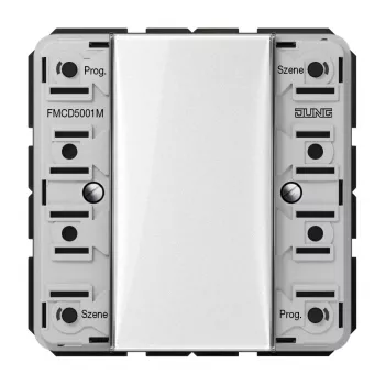 Bezdrátový nástěnný vysílač JUNG eNet 1násobný FM CD 5001 M