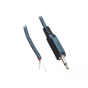 BKL Electronic 1101047 2.5 mm Mono Jack Plug Connector, 2-Pole, Solder Termination