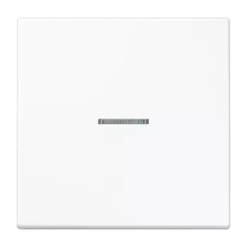 Tlačítko Jung KNX RF 1násobné duroplast série LS alpská bílá LS10911STRFWW