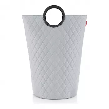 reisenthel loophome L Laundry Basket, Aluminium/Polyester, Grey (VT7062)
