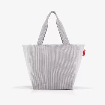 Nákupní taška reisenthel shopper M, polyester cord, šedá, 15 l ZS7084
