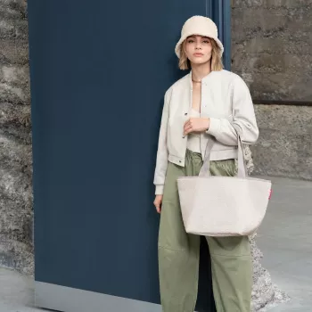 Nákupní taška Reisenthel Shopper M Teddy Sand 15 l ZS1042