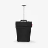 Nákupní taška na kolečkách Reisenthel trolley M 43 l, černá, polyester, 2 kolečka NT7003