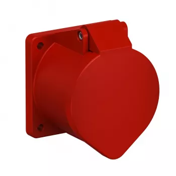 Nástěnná zásuvka CEE OBO Bettermann 6109876 3P+N+PE, 400 V, 32 A, 60mm montážní lišta