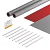 Sada bandáží OBO Bettermann FSB-K32 pro fotovoltaické systémy 550x380 mm šedá/červená 7203150