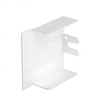 Koncový díl OBO Bettermann LKM E60060RW, 60x60 mm, ocel, čistě bílá