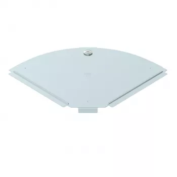 Kryt OBO BETTERMANN RBD 90 200 DD pro 90° oblouk, šířka 200 mm 6036954