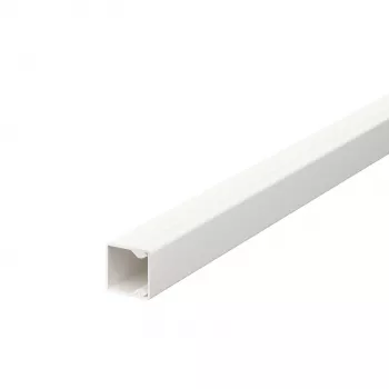 Kabelový kanál OBO BETTERMANN WDK15015RW 15x15x2000 mm PVC čistě bílý s děrováním dna 6191002