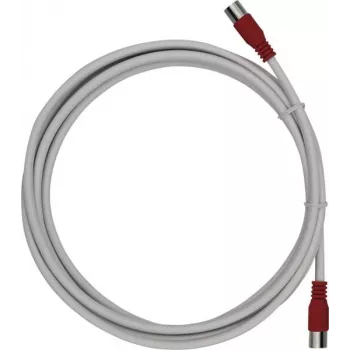 Maxtrack Satellite Coaxial Cable F-Connector to F-Connector 6 m White FQMS6,0L