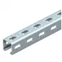 OBO Bettermann MS4141PP03 C-profilová lišta s bočním děrováním, 41x41 mm, 3000 mm, žárově zinkovaná ocel 1122500