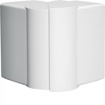 Vnější roh Hager LFF6009039016 pro kabelový kanál 60x90 mm, dopravní bílá (RAL 9016)