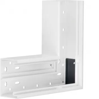 Plochý úhel HAGER BR6510059016 dopravní bílá 100x65 mm