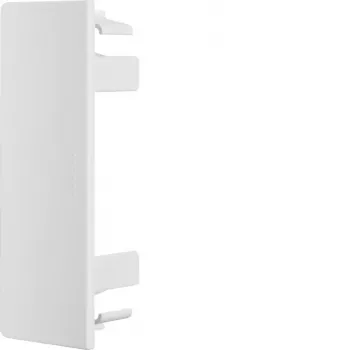 Koncová krytka Hager LF4011069016 bez halogenů pro kabelový kanál 40x110 mm, čistě bílá