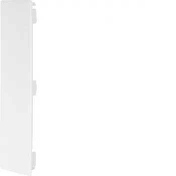 Koncovka Hager LF6023069016 pro kabelový kanál Tehalit LF 60x230 mm, dopravní bílá