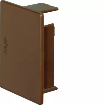 Hager LF End Cap for 40x57mm Trunking, Brown LF4006068014