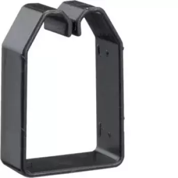 Hager BA6 Wire Retaining Clip for Wiring Duct 60x40 mm, PVC, Black, 50 pcs (B600403)