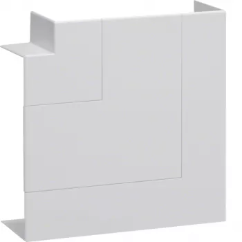 Plochý úhelník Hager BR651705H9016 170x68 mm dopravní bílá RAL 9016