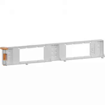 Nosič přístrojů Hager BKGGT60 pro parapetní kanál BKG/BKB, 45 mm, výška 60 mm, pozinkovaná ocel