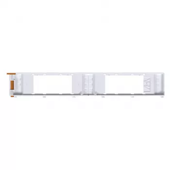 Nosič přístrojů Hager BKGGT60 pro parapetní kanál BKG/BKB, 45 mm, výška 60 mm, pozinkovaná ocel