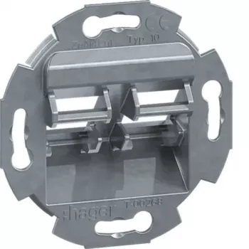 Montážní rám HAGER GMDM102, 2modulový, pro moduly GZDM2 RJ45