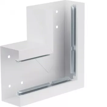 Plochý úhelník Hager BRS6513059016 130 mm šířka 65 mm výška bílý