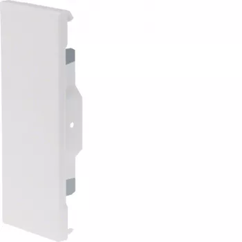 Koncová krytka Hager BRS651706B9016 pro kabelový kanál 170x65 mm, dopravní bílá RAL 9016